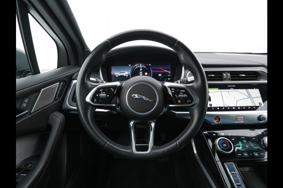 Jaguar I-PACE EV400 HSE 90 kWh AWD {SOH-86%} (INCL-BTW) *PANO | LEATHER | FULL-LED | MERIDIAN-AUDIO | TOPVIEW | MEMORY-PACK | BLINDSPOT | DIGI-COCKPIT | KEYLESS | DAB+ | NAVI-FULLMAP | ECC | HEATED-COMFORTSEATS | PDC | CCS-FASTLOADER |