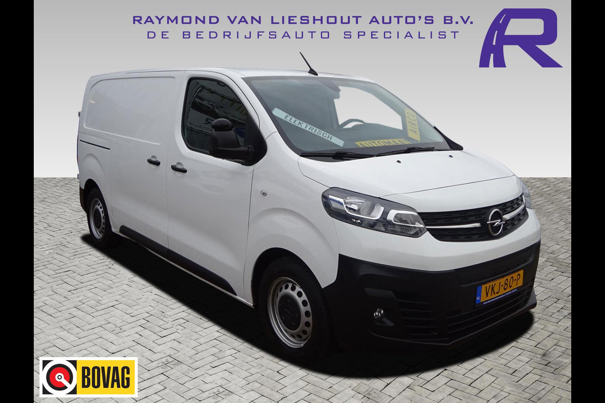 Opel Vivaro-e L2H1 Edition 75 kWh 100 % Elektrisch S.O.H. 90% AIRCO NAVIGATIE 3 PERSOONS