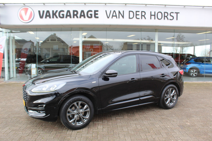 Ford Kuga 1.5 EcoBoost ST-Line X , 150pk 1800 Trekgewicht Cilmate control , Camera , Stoel,Stuur en Voorruit verwarming Navigatie , Trekhaak , Elek.verstelbare bestuurders stoel
