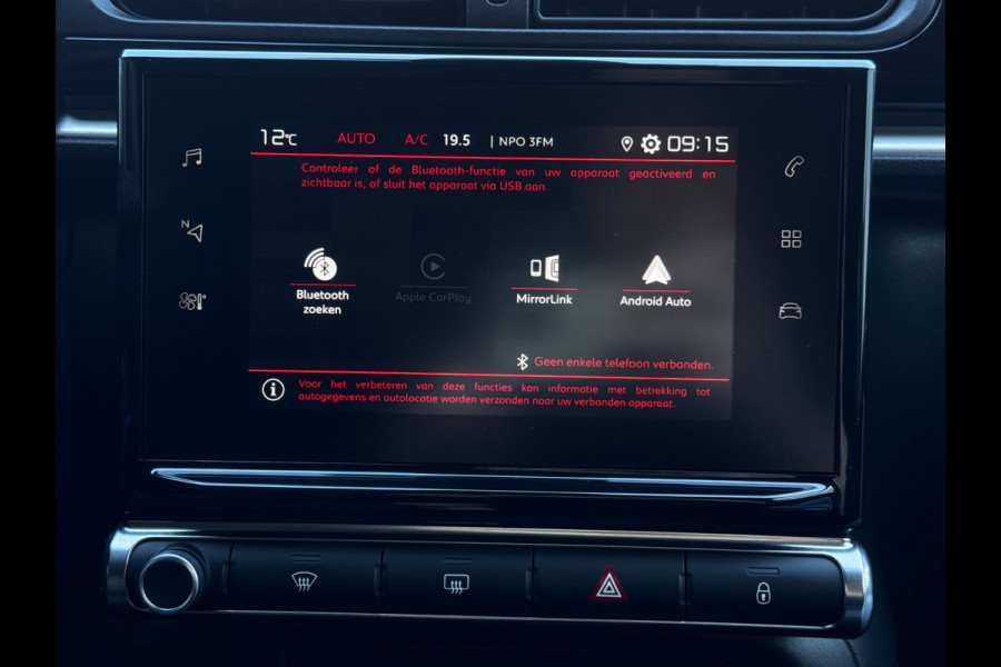 Citroën C3 1.2 PureTech Shine | Carplay | Parkeersensoren | Stoelverwarming | Climate control | DAB