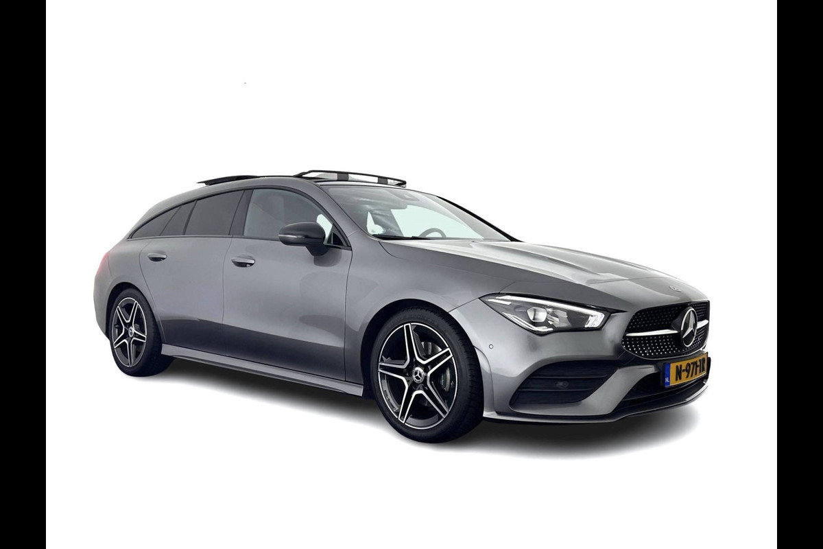 Mercedes-Benz CLA-Klasse Shooting Brake 180 AMG-Line Business Solution (INCL-BTW) *PANO | LEATHER-MICROFIBRE | FULL-LED | AMBIENTLIGHT | BLINDSPOT | HEATED-SPORTSEATS | WIDESCREEN-DIGICOCKPIT | DAB+ | NAVI-FULLMAP | CAMERA | PRIVACYGLASS | 18''ALU*