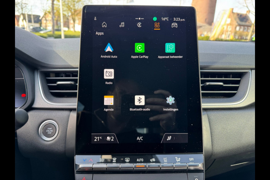 Renault Captur 1.6 E-Tech full hybrid 145 techno Apple & Android CarPlay / P-sensoren / Camera / LM velgen