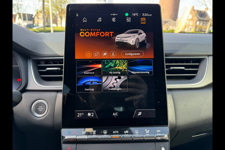 Renault Captur 1.6 E-Tech full hybrid 145 techno Apple & Android CarPlay / P-sensoren / Camera / LM velgen