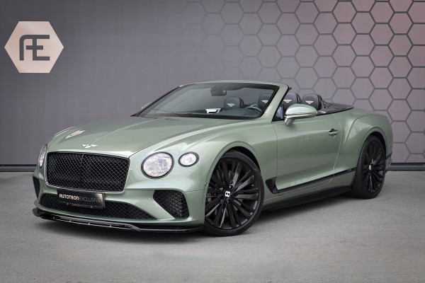 Bentley Continental GTC 4.0 V8 | 22" SPEED DESIGN | ALPINE GREEN | NEW BENTLEY SERVICE | SPORTUITLAAT | NEKVERWARMING | STUURWIELVERWARMING | STOELKOELI