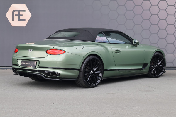 Bentley Continental GTC 4.0 V8 | 22" SPEED DESIGN | ALPINE GREEN | NEW BENTLEY SERVICE | SPORTUITLAAT | NEKVERWARMING | STUURWIELVERWARMING | STOELKOELI