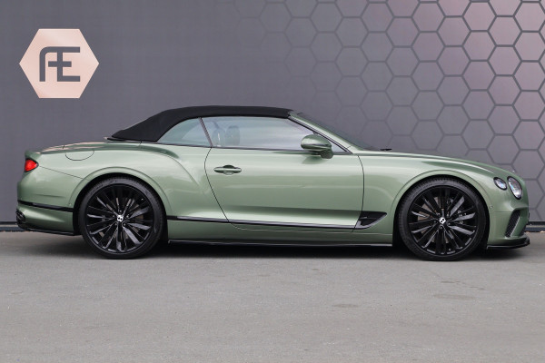 Bentley Continental GTC 4.0 V8 | 22" SPEED DESIGN | ALPINE GREEN | NEW BENTLEY SERVICE | SPORTUITLAAT | NEKVERWARMING | STUURWIELVERWARMING | STOELKOELI