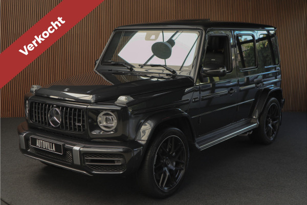 Mercedes-Benz G63 AMG Panodak Carbon Burmester Leer 360 PTS Open dak Navi Memory Stoelventilatie Stoelverwarming Climate NL auto