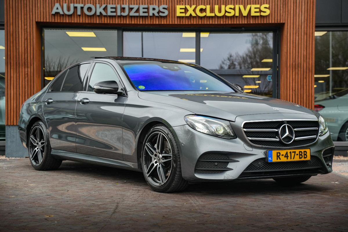 Mercedes-Benz E-Klasse 220 d Business Solution AMG Panoramadak WideScreen Ambient Luxe Leder