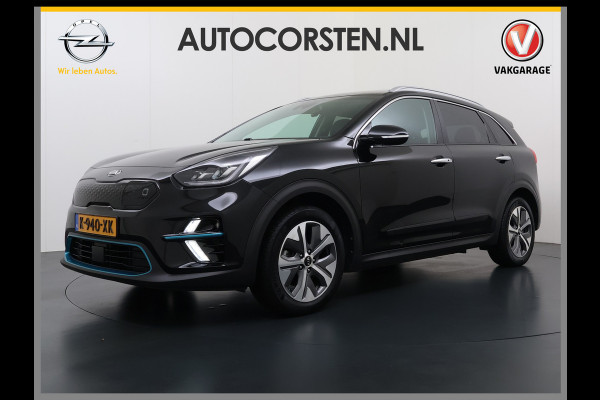 Kia e-Niro ExecutiveLine 64kWh 3-Fase SOH 100% Schuif-Kanteldak Leder Warmtepomp Elek.Stoel+Memory JBL®-Audio Pdc Navi Ecc Camera Apple Car Stoelverwarming+Koeling Stuurverwarming Lmv Privacy Glas DAB Vess Lane Assist Blind Spot 1E Eigenaar Dealeronderhouden Origineel Nederlandse Auto