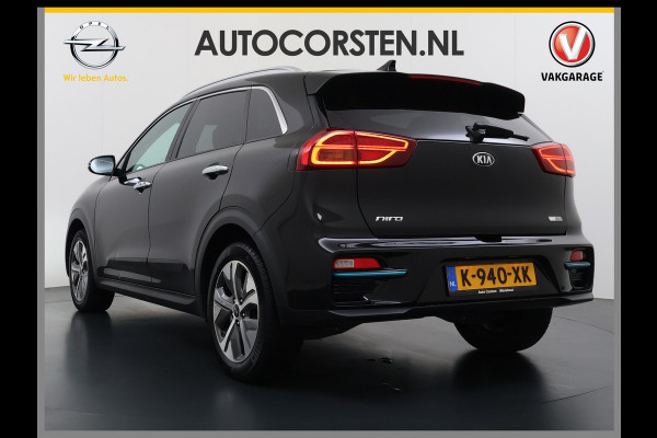 Kia e-Niro ExecutiveLine 64kWh 3-Fase SOH 100% Schuif-Kanteldak Leder Warmtepomp Elek.Stoel+Memory JBL®-Audio Pdc Navi Ecc Camera Apple Car Stoelverwarming+Koeling Stuurverwarming Lmv Privacy Glas DAB Vess Lane Assist Blind Spot 1E Eigenaar Dealeronderhouden Origineel Nederlandse Auto