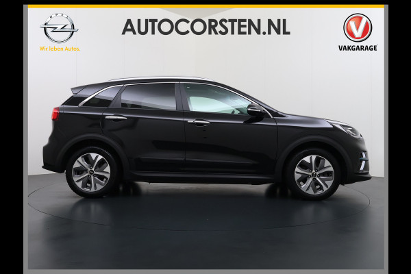 Kia e-Niro ExecutiveLine 64kWh 3-Fase SOH 100% Schuif-Kanteldak Leder Warmtepomp Elek.Stoel+Memory JBL®-Audio Pdc Navi Ecc Camera Apple Car Stoelverwarming+Koeling Stuurverwarming Lmv Privacy Glas DAB Vess Lane Assist Blind Spot 1E Eigenaar Dealeronderhouden Origineel Nederlandse Auto