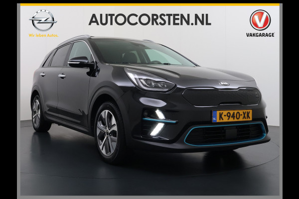 Kia e-Niro ExecutiveLine 64kWh 3-Fase SOH 100% Schuif-Kanteldak Leder Warmtepomp Elek.Stoel+Memory JBL®-Audio Pdc Navi Ecc Camera Apple Car Stoelverwarming+Koeling Stuurverwarming Lmv Privacy Glas DAB Vess Lane Assist Blind Spot 1E Eigenaar Dealeronderhouden Origineel Nederlandse Auto