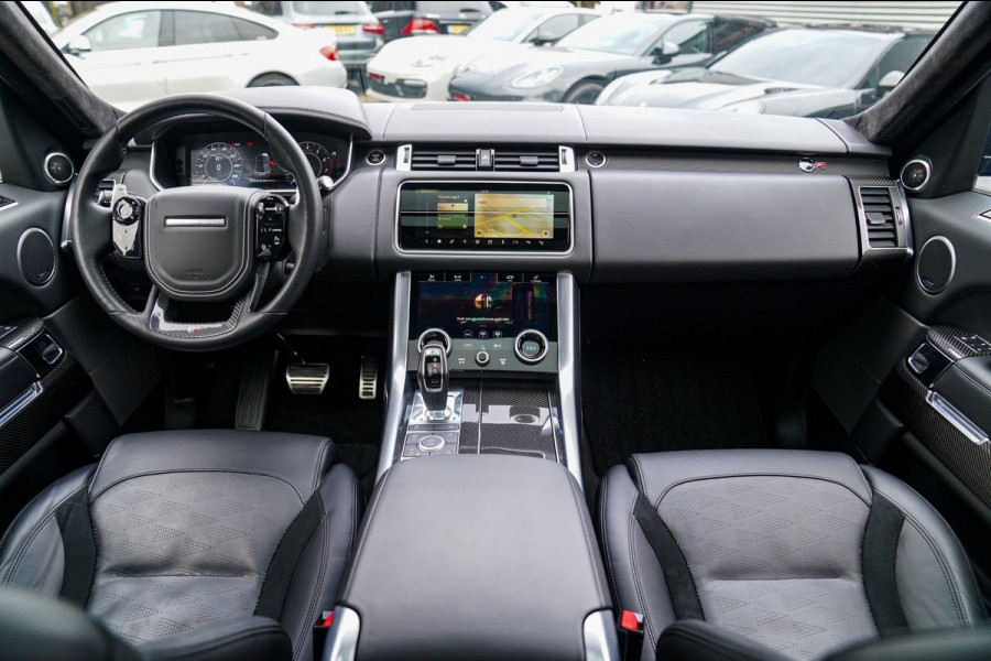 Land Rover Range Rover Sport 5.0 V8 SC SVR | Carbon Motorkap | Stoelverkoeling | Head Up Display | Alcantara hemel | 360 camera