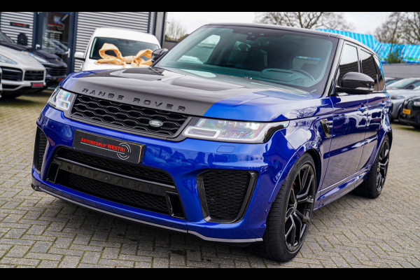 Land Rover Range Rover Sport 5.0 V8 SC SVR | Carbon Motorkap | Stoelverkoeling | Head Up Display | Alcantara hemel | 360 camera