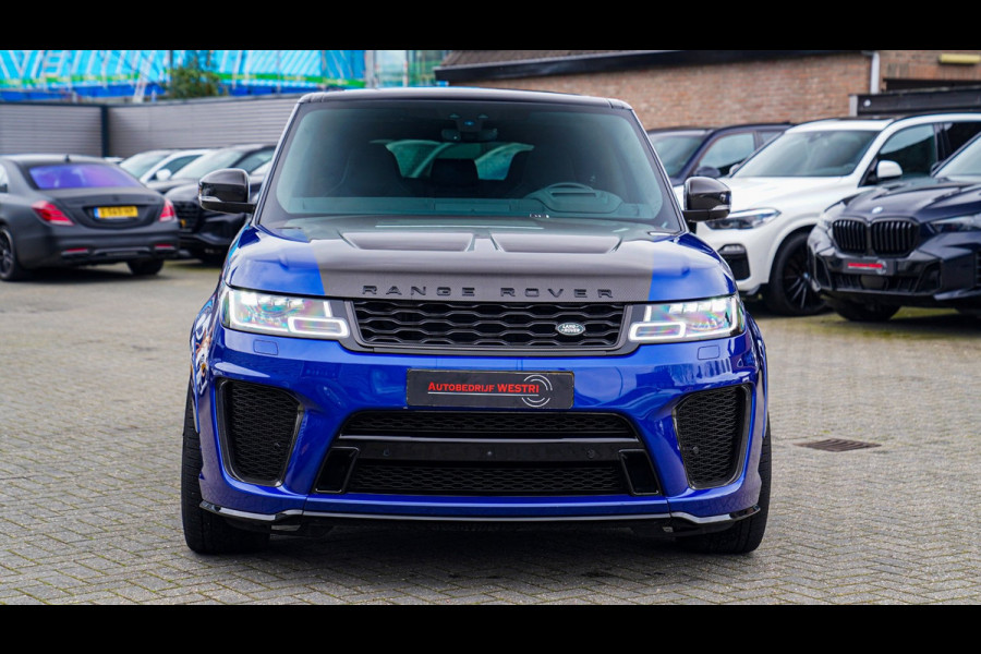 Land Rover Range Rover Sport 5.0 V8 SC SVR | Carbon Motorkap | Stoelverkoeling | Head Up Display | Alcantara hemel | 360 camera