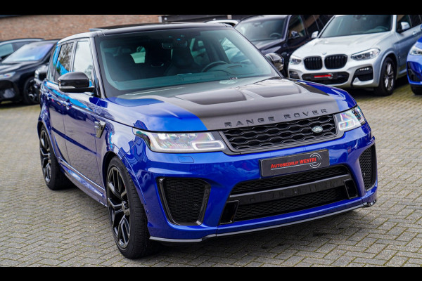 Land Rover Range Rover Sport 5.0 V8 SC SVR | Carbon Motorkap | Stoelverkoeling | Head Up Display | Alcantara hemel | 360 camera