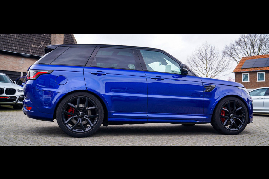Land Rover Range Rover Sport 5.0 V8 SC SVR | Carbon Motorkap | Stoelverkoeling | Head Up Display | Alcantara hemel | 360 camera
