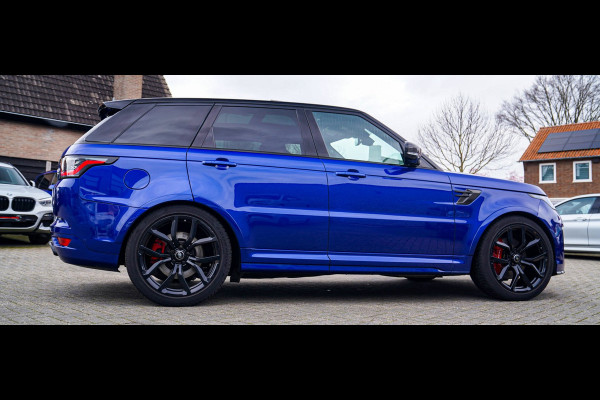 Land Rover Range Rover Sport 5.0 V8 SC SVR | Carbon Motorkap | Stoelverkoeling | Head Up Display | Alcantara hemel | 360 camera
