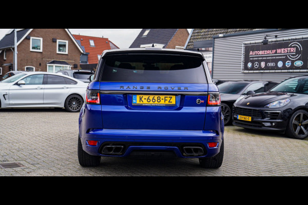 Land Rover Range Rover Sport 5.0 V8 SC SVR | Carbon Motorkap | Stoelverkoeling | Head Up Display | Alcantara hemel | 360 camera