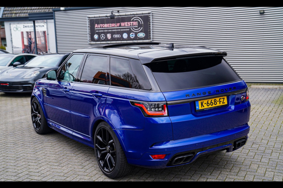 Land Rover Range Rover Sport 5.0 V8 SC SVR | Carbon Motorkap | Stoelverkoeling | Head Up Display | Alcantara hemel | 360 camera