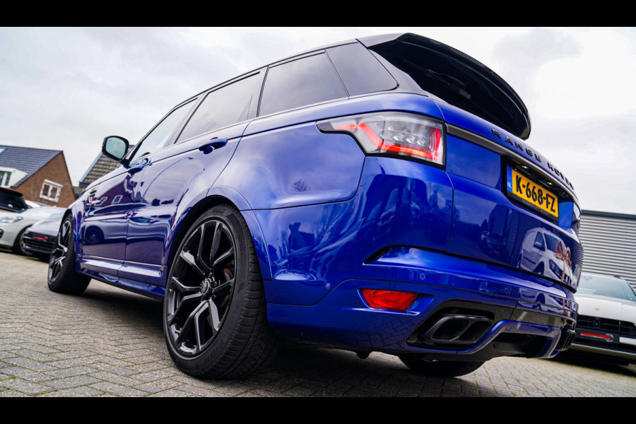 Land Rover Range Rover Sport 5.0 V8 SC SVR | Carbon Motorkap | Stoelverkoeling | Head Up Display | Alcantara hemel | 360 camera