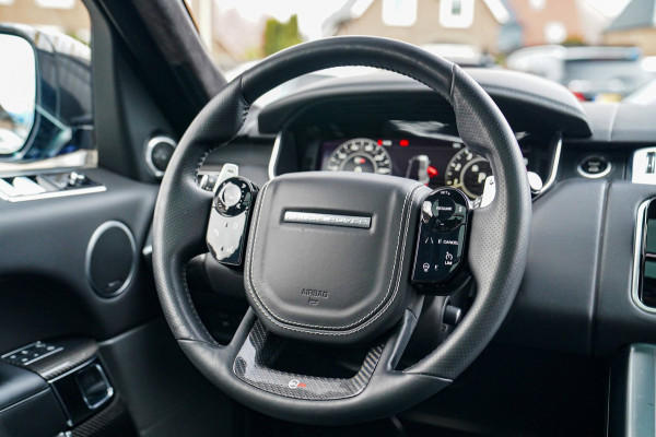 Land Rover Range Rover Sport 5.0 V8 SC SVR | Carbon Motorkap | Stoelverkoeling | Head Up Display | Alcantara hemel | 360 camera