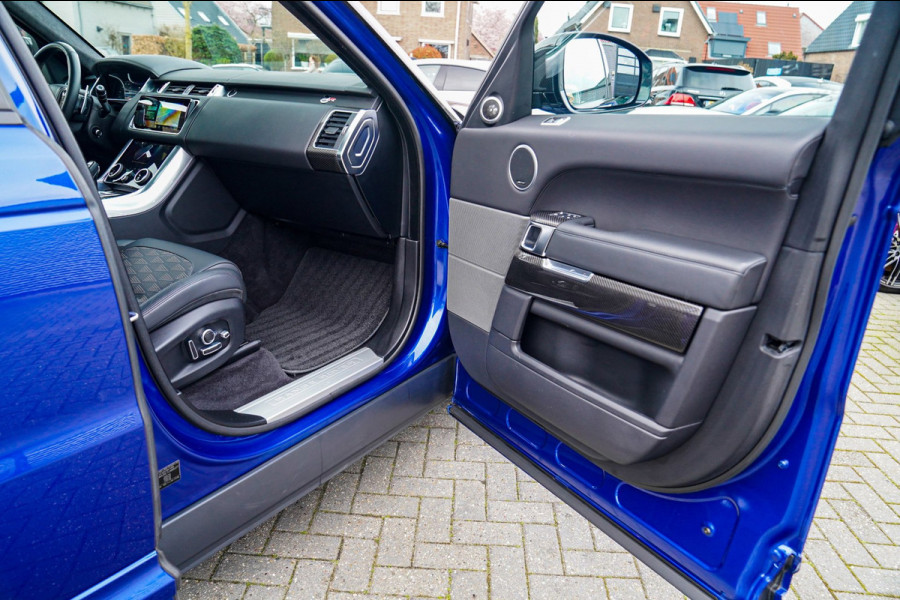 Land Rover Range Rover Sport 5.0 V8 SC SVR | Carbon Motorkap | Stoelverkoeling | Head Up Display | Alcantara hemel | 360 camera