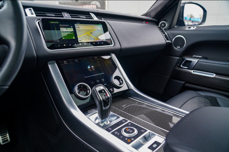 Land Rover Range Rover Sport 5.0 V8 SC SVR | Carbon Motorkap | Stoelverkoeling | Head Up Display | Alcantara hemel | 360 camera