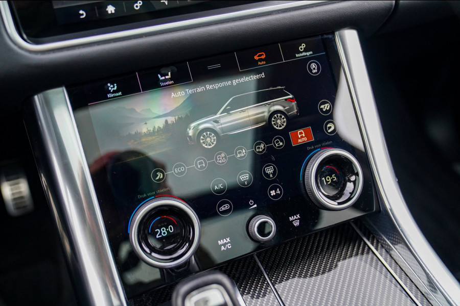 Land Rover Range Rover Sport 5.0 V8 SC SVR | Carbon Motorkap | Stoelverkoeling | Head Up Display | Alcantara hemel | 360 camera