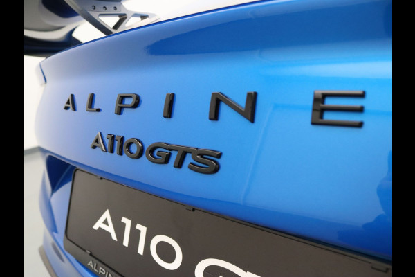 ALPINE A110 1.8 GTS Aero Pack - Focal - Blauw Alcantara - Camera - Parkeersensoren V+A