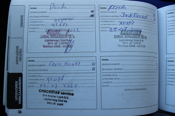 Fiat Panda 0.9 TwinAir Lounge / Trekhaak / Parkeerhulp achter / Bluetooth / Cruise Control / Airco