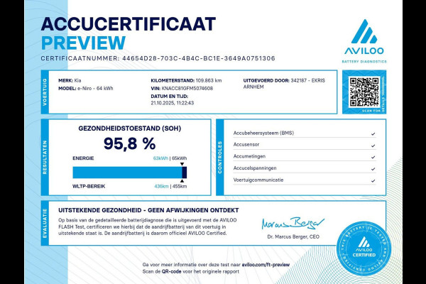 Kia e-Niro ExecutiveLine 64 kWh [ 3-Fase ] Aut. *PANO | LUXURY-LEATHER | JBL-AUDIO | FULL-LED | NAVI-FULLMAP | DAB | ADAPTIVE-CRUISE | CAMERA | MEMORY-PACK | LANE-ASSIST | CCS-FASTLOADER | KEYLESS | DIGI-COCKPIT | TOWBAR | 17"ALU*