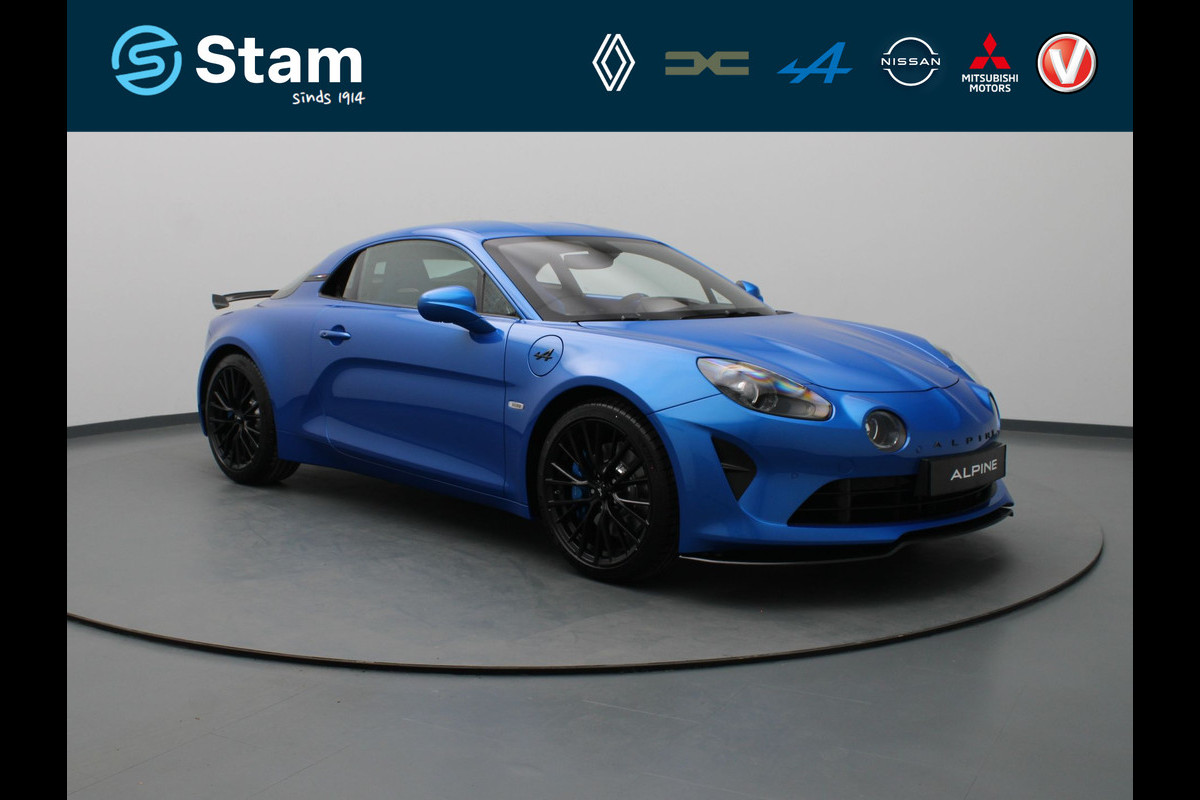 ALPINE A110 1.8 GTS Aero Pack - Focal - Blauw Alcantara - Camera - Parkeersensoren V+A
