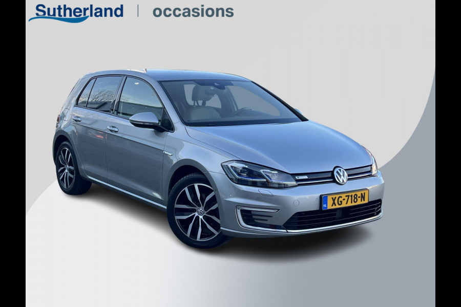 Volkswagen e-Golf e-Golf Virtual Cockpit | Lederen bekleding | Achteruitrijcamera | Warmtepomp | SOH 88,9% |