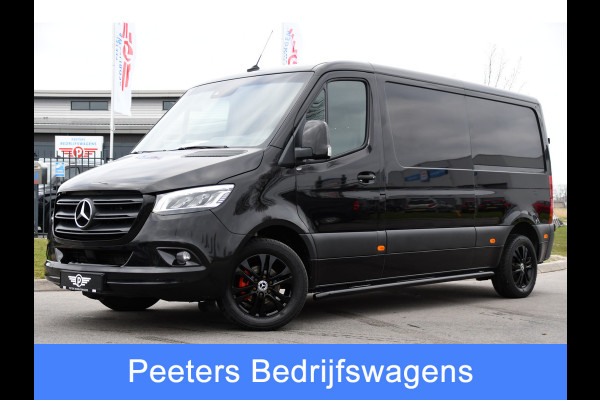 Mercedes-Benz Sprinter 314 2.2 CDI L2H1 Black Edition Camera, Cruise, Carplay, LED, 10,5'' Mbux, Leder, Automaat, Multimedia, Uniek!