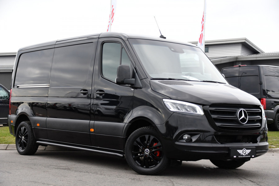 Mercedes-Benz Sprinter 314 2.2 CDI L2H1 Black Edition Camera, Cruise, Carplay, LED, 10,5'' Mbux, Leder, Automaat, Multimedia, Uniek!