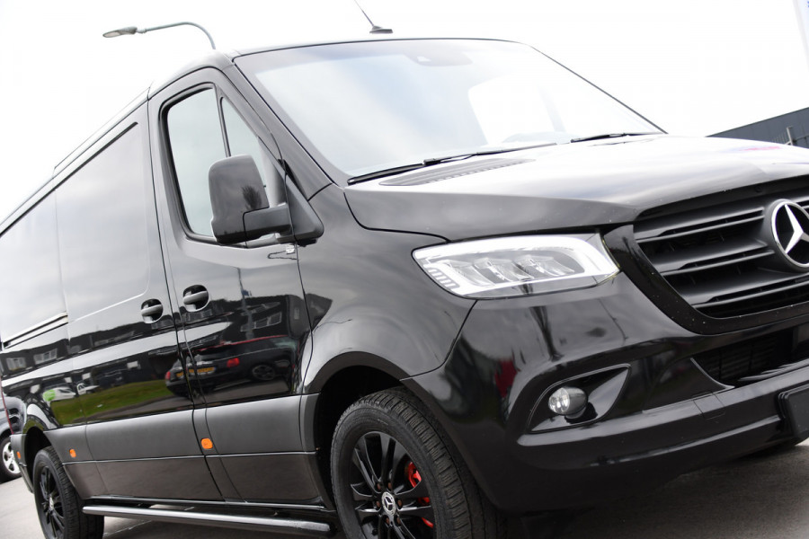 Mercedes-Benz Sprinter 314 2.2 CDI L2H1 Black Edition Camera, Cruise, Carplay, LED, 10,5'' Mbux, Leder, Automaat, Multimedia, Uniek!