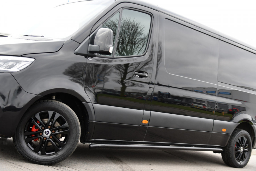 Mercedes-Benz Sprinter 314 2.2 CDI L2H1 Black Edition Camera, Cruise, Carplay, LED, 10,5'' Mbux, Leder, Automaat, Multimedia, Uniek!