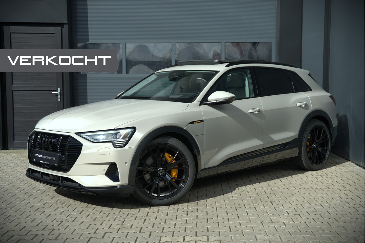 Audi e-tron e-tron 55 quattro advanced Pro Line Plus 95 kWh | Panoramadak | Bang & Olufsen | Stoelkoeling | Stoelverwarming | Massage | Head-Up Display | 360 Camera | Matrix LED | Luchtvering | Memory Seats | Elektrisch Verstelbare Stoelen | Trekhaak