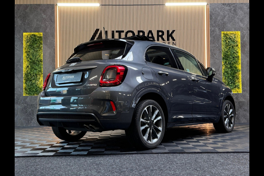 Fiat 500X 1.5 Hybrid Sport |CABRIO|OPENDAK| KEYLESS | CAMERA |HALFLEDER | AUTOMAAT |LANE ASSIST|CARPLAY|BOMVOL!