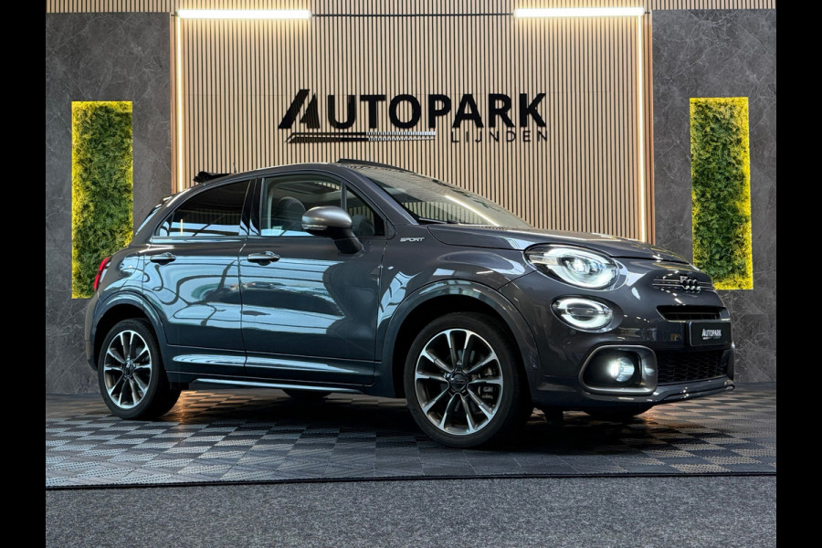 Fiat 500X 1.5 Hybrid Sport |CABRIO|OPENDAK| KEYLESS | CAMERA |HALFLEDER | AUTOMAAT |LANE ASSIST|CARPLAY|BOMVOL!