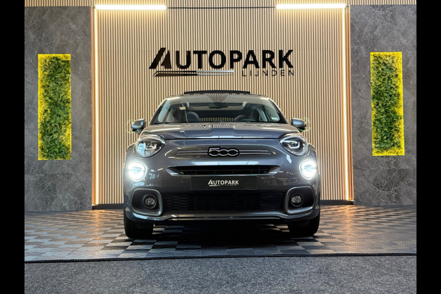 Fiat 500X 1.5 Hybrid Sport |CABRIO|OPENDAK| KEYLESS | CAMERA |HALFLEDER | AUTOMAAT |LANE ASSIST|CARPLAY|BOMVOL!
