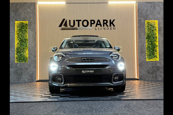 Fiat 500X 1.5 Hybrid Sport |CABRIO|OPENDAK| KEYLESS | CAMERA |HALFLEDER | AUTOMAAT |LANE ASSIST|CARPLAY|BOMVOL!