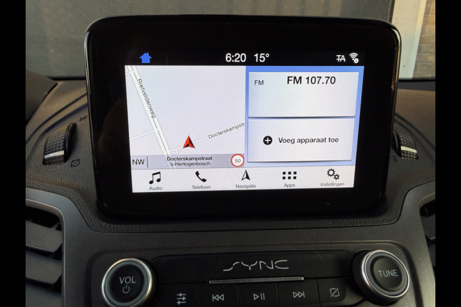 Ford Transit Connect 1.5 EcoBlue 120PK Euro 6 L2 3 zits Cruise Control/CarPlay/camera