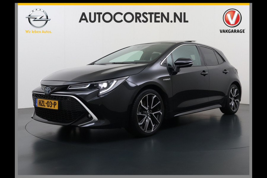 Toyota Corolla 2.0I 184 PK Hybride AUT. Trekhaak Pano-Dak Camera Adaptive-Cruise Apple Carplay Android Stoel+Stuurverwarming Navi* Ecc JBL®-Aud Led Privacy Glas Lane Assist Regen-Lichtsensor Keyless Voorruit Verwarmbaar Dodehoekdetectie Zeer compleet!