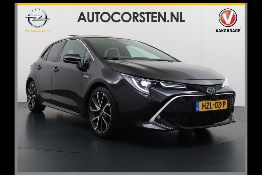 Toyota Corolla 2.0I 184 PK Hybride AUT. Trekhaak Pano-Dak Camera Adaptive-Cruise Apple Carplay Android Stoel+Stuurverwarming Navi* Ecc JBL®-Aud Led Privacy Glas Lane Assist Regen-Lichtsensor Keyless Voorruit Verwarmbaar Dodehoekdetectie Zeer compleet!