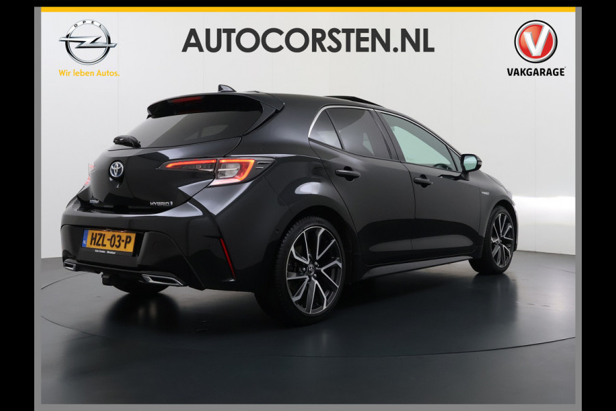 Toyota Corolla 2.0I 184 PK Hybride AUT. Trekhaak Pano-Dak Camera Adaptive-Cruise Apple Carplay Android Stoel+Stuurverwarming Navi* Ecc JBL®-Aud Led Privacy Glas Lane Assist Regen-Lichtsensor Keyless Voorruit Verwarmbaar Dodehoekdetectie Zeer compleet!