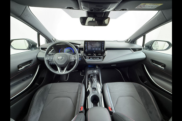 Toyota Corolla 2.0I 184 PK Hybride AUT. Trekhaak Pano-Dak Camera Adaptive-Cruise Apple Carplay Android Stoel+Stuurverwarming Navi* Ecc JBL®-Aud Led Privacy Glas Lane Assist Regen-Lichtsensor Keyless Voorruit Verwarmbaar Dodehoekdetectie Zeer compleet!