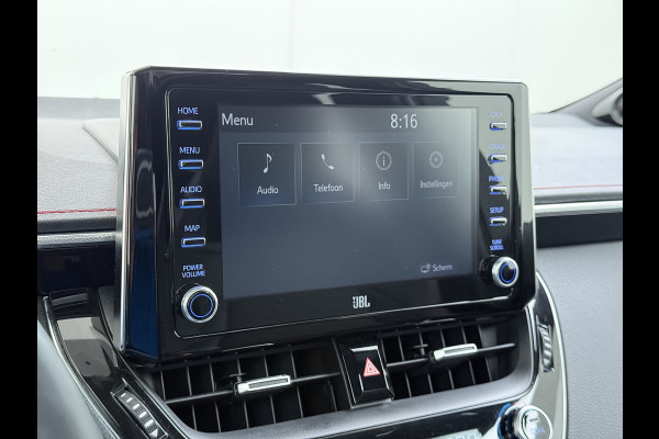 Toyota Corolla 2.0I 184 PK Hybride AUT. Trekhaak Pano-Dak Camera Adaptive-Cruise Apple Carplay Android Stoel+Stuurverwarming Navi* Ecc JBL®-Aud Led Privacy Glas Lane Assist Regen-Lichtsensor Keyless Voorruit Verwarmbaar Dodehoekdetectie Zeer compleet!