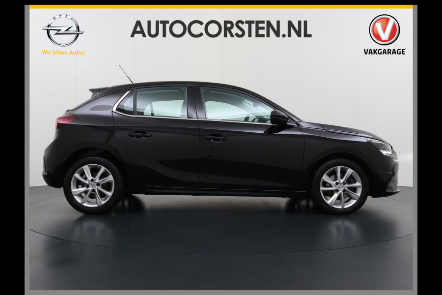 Opel Corsa 1.2T 101PK Navi PDC-a+v 360°Camera Airco Apple Carplay Android 1/2 LeerCruise Control Pdc Elegance Distributie bij 91.000km vervangen! Lane Assist Isofix Led Regen-Lichtsensor Lmv Chroompakket 1e Eigenaar Origineel Nederlandse Auto Incl. volledige onderhoudshistorie € 22.000 nieuw